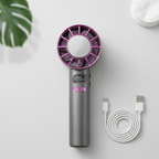 Ice Pack Fan – USB Rechargeable Handheld Cooling Fan