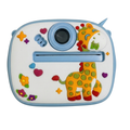 Kids Instant Thermal Print Camera with 1080P Video Recording, Music and Games