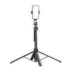 AI Face Tracking Quadrapod Gimbal With 360-Degree Rotation and 1.63m Adjustable Height