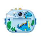 Kids Instant Thermal Print Camera with 1080P Video Recording, Music and Games