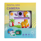 Kids Instant Thermal Print Camera with 1080P Video Recording, Music and Games