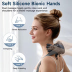 Neck and Shoulder Massager with Heat — Deep Tissue Shiatsu Kneading, Cordless & Rechargeable