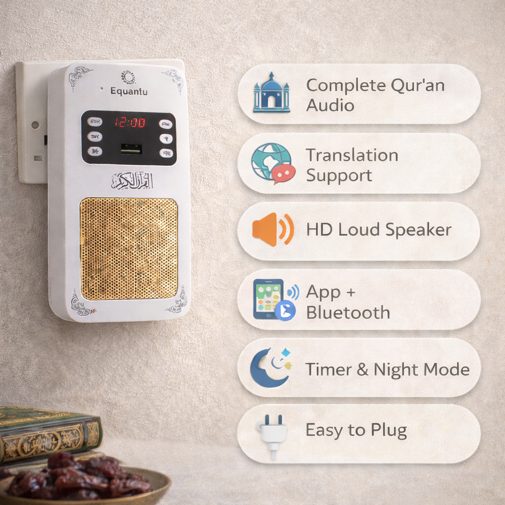 Plug & Play Qur’an Speaker