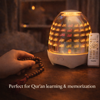 99 Names of Allah LED Quran lamp