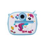 Kids Instant Thermal Print Camera with 1080P Video Recording, Music and Games