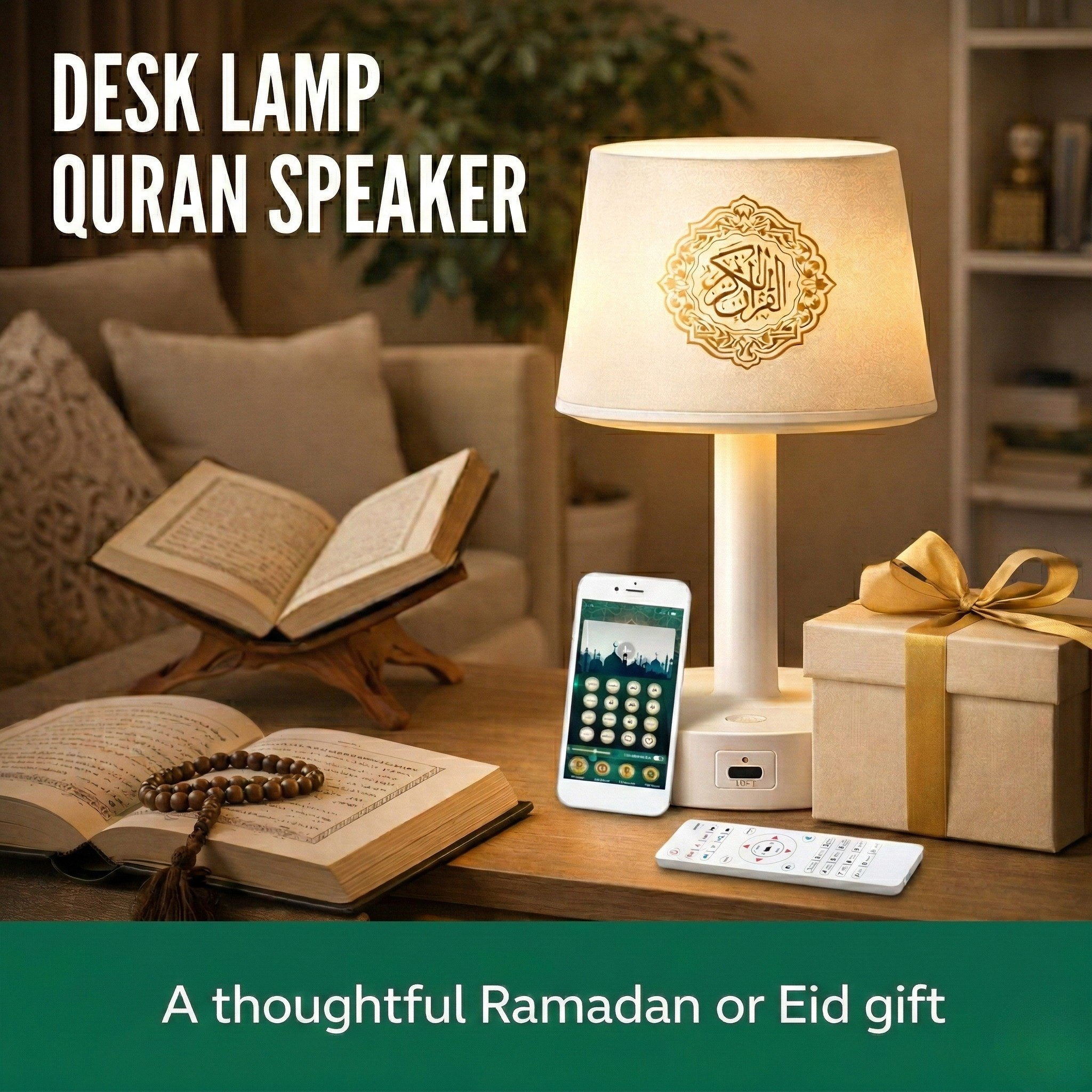 Desk Lamp Quran Speaker
