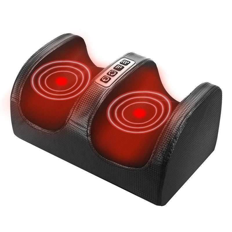 Electric Foot & Calf Massager Machine with Heat – Deep Kneading, Rolling & Vibration