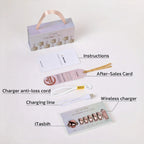 Weslamic product packaging with labeled components on a white background