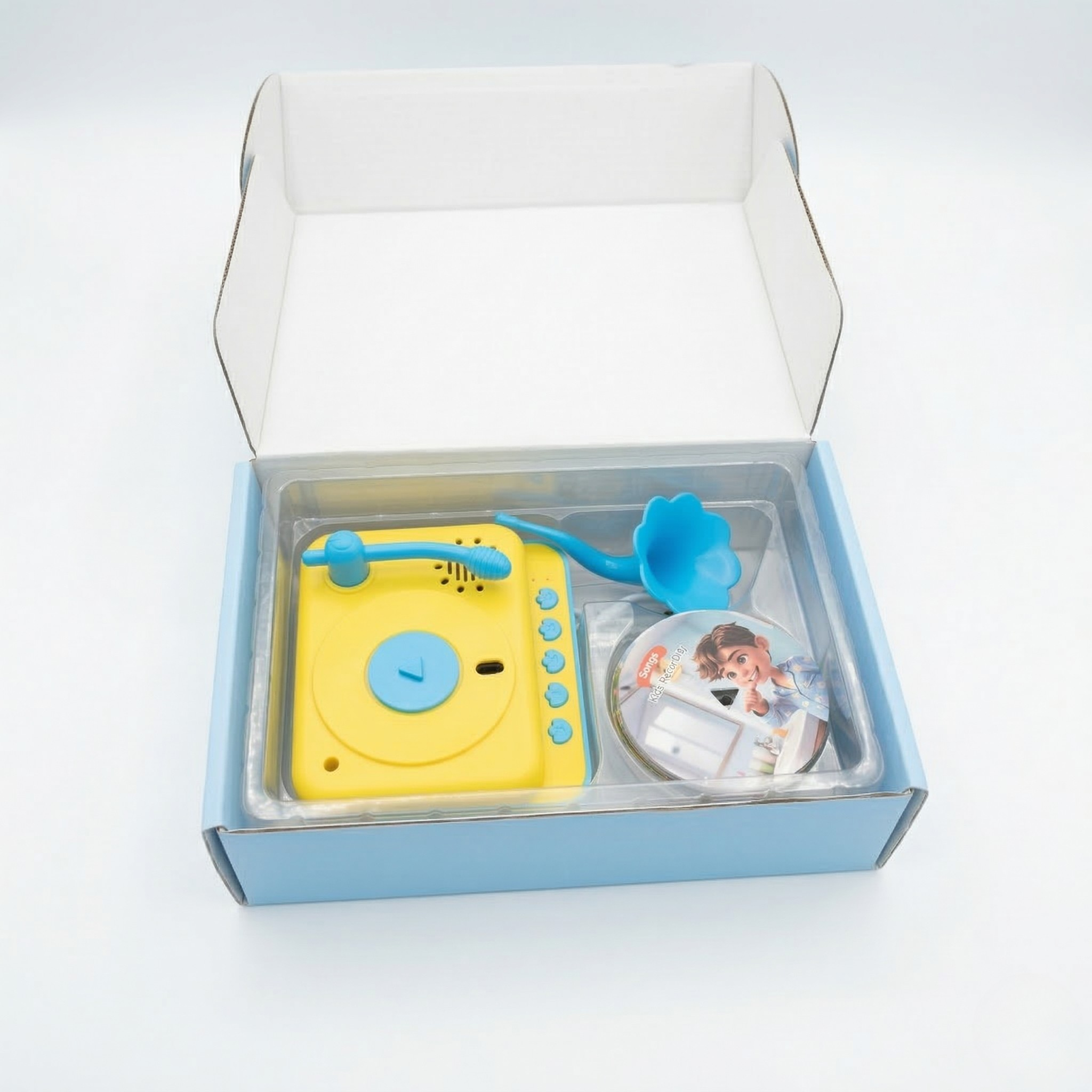 Kids English Phonograph Toy – Musical Instrument & Story Player