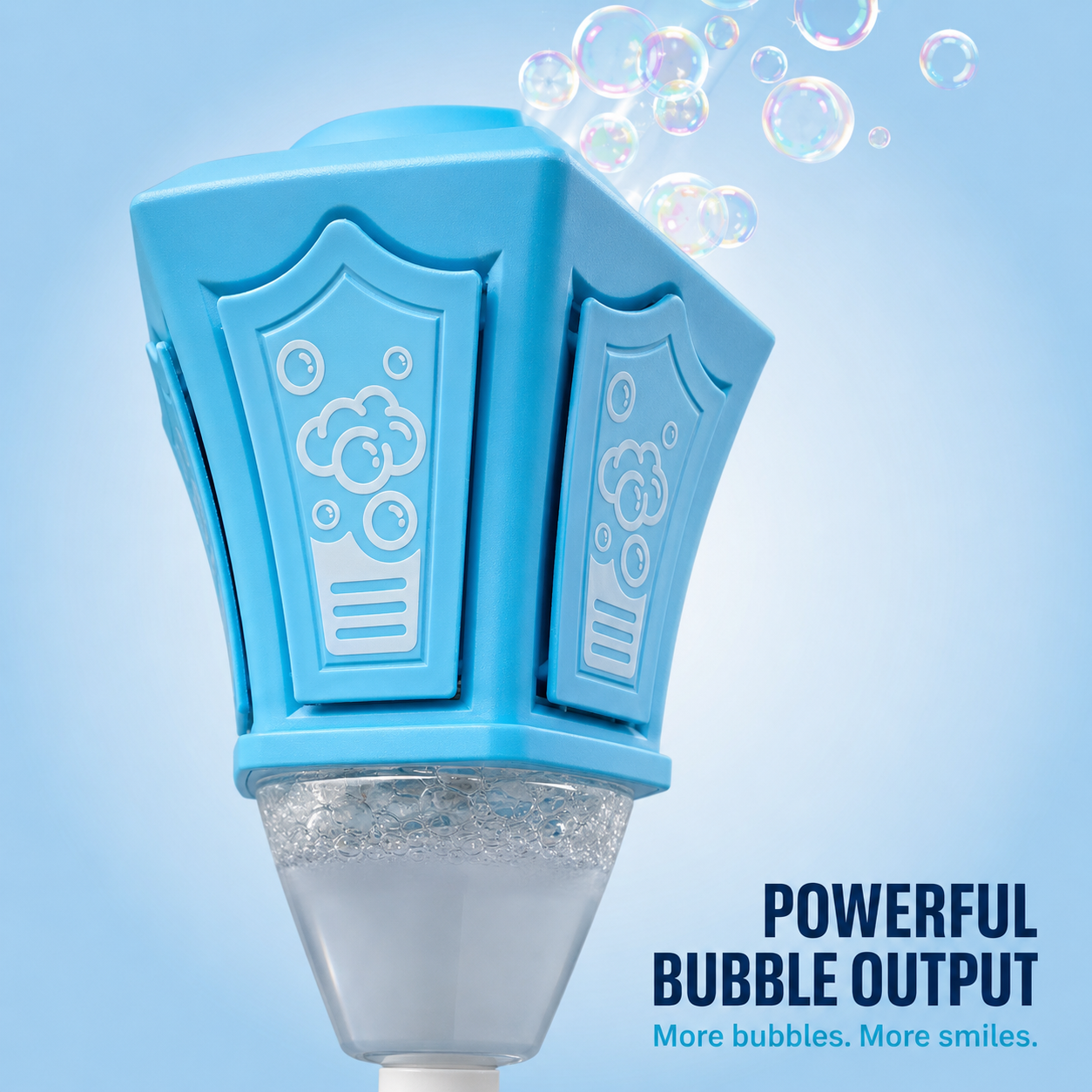 Automatic Bubble Machine for Kids with Lights, Music & Remote Control