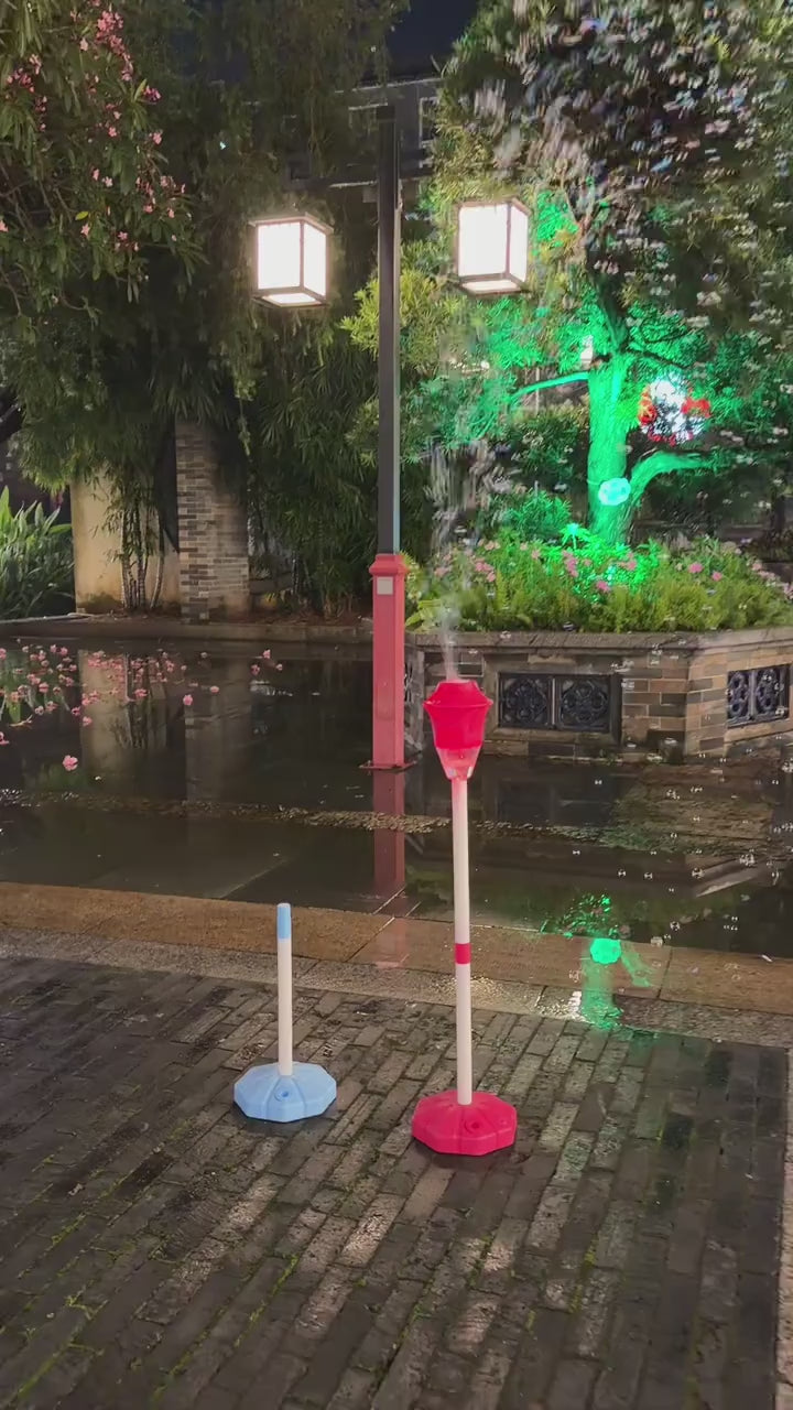 Automatic Bubble Machine for Kids with Lights, Music & Remote Control