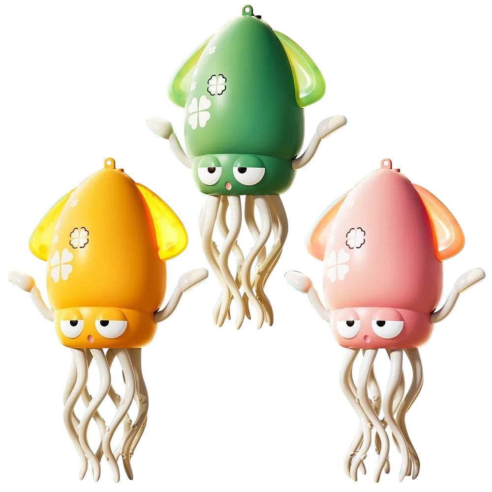 Electric Dancing Squid Toy with LED Lights & Music | USB Rechargeable