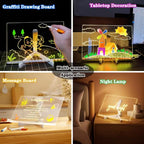 Glow in the dark Writing board